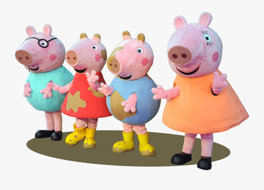 Peppa Pig Family Transparent, Transparent Clipart