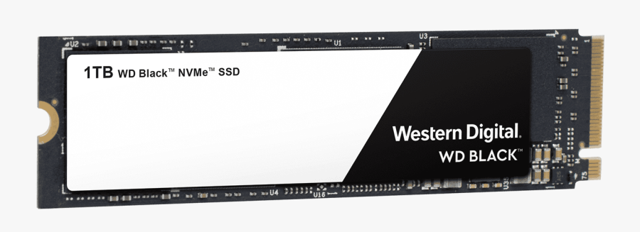 Ssd Wd Nvme 1tb, Transparent Clipart