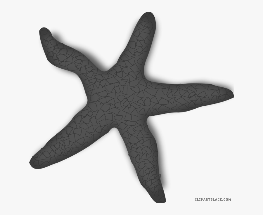 Cute Clipartblack Com Animal - Starfish Clip Art, Transparent Clipart