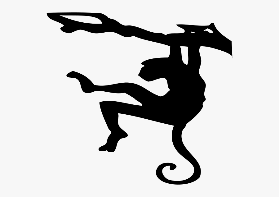Monkey Clipart Black, Transparent Clipart