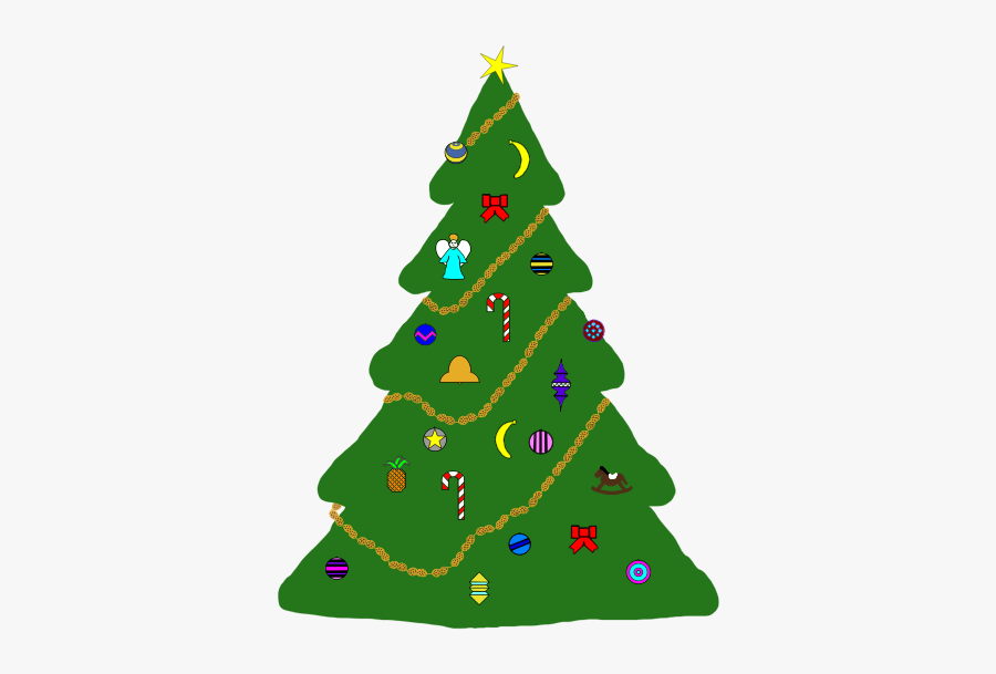 Christmas Tree For Monkeys - Christmas Day, Transparent Clipart