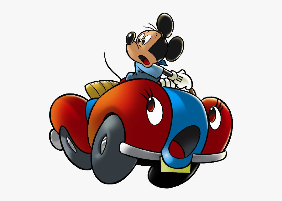 Mickey Clipart Pretzel - Mickey Mouse Car Png, Transparent Clipart