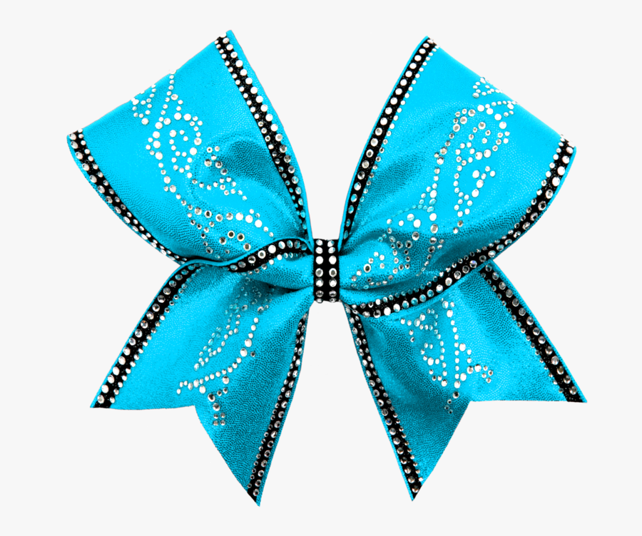 Sweet Caroline Rhinestone And Glitter Bow Clipart , - Motif, Transparent Clipart