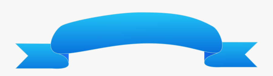 Blue,angle,sky - Vector Blue Ribbon Png, Transparent Clipart