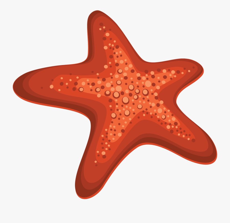 Starfish Clipart - Starfish Cartoon Png, Transparent Clipart