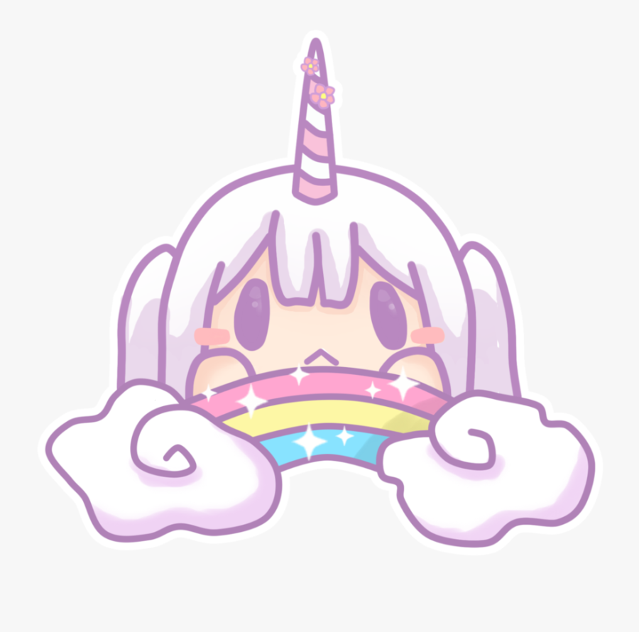 Chibi Unicorn Drawings Pictures To Pin On Pinterest - Unicorn Chibi Drawing, Transparent Clipart