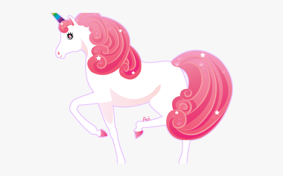 Unicorn On Transparent Background, Transparent Clipart