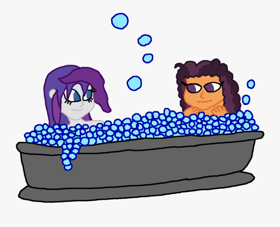 Transparent Bathing Clipart - My Little Pony Equestria Girls Bath, Transparent Clipart