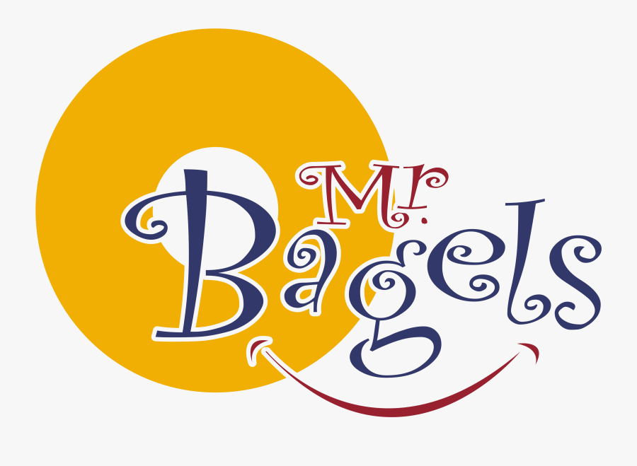 Mr - Bagels - Mr Bagels Logo, Transparent Clipart