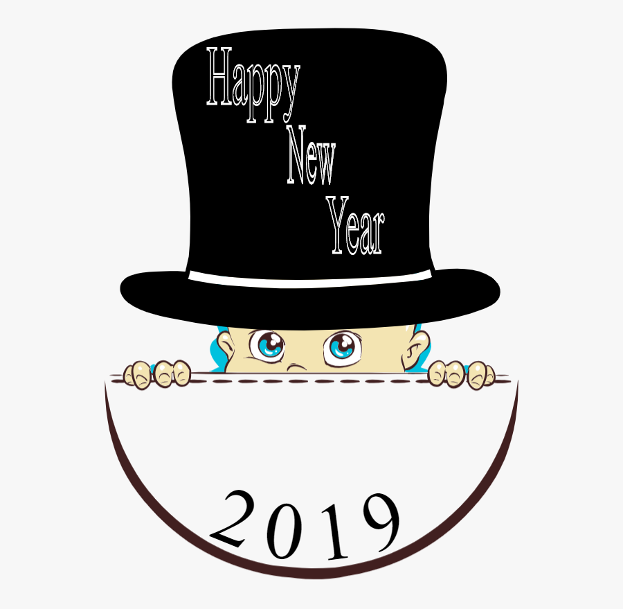 Transparent New Years Hat Png - Cowboy Hat, Transparent Clipart