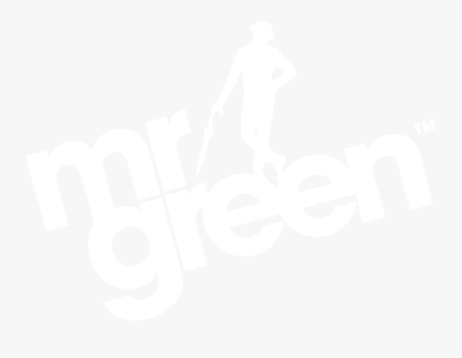 Mr Green Logo White, Transparent Clipart