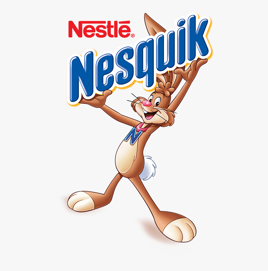 Bunny Nesquik Logo, Transparent Clipart