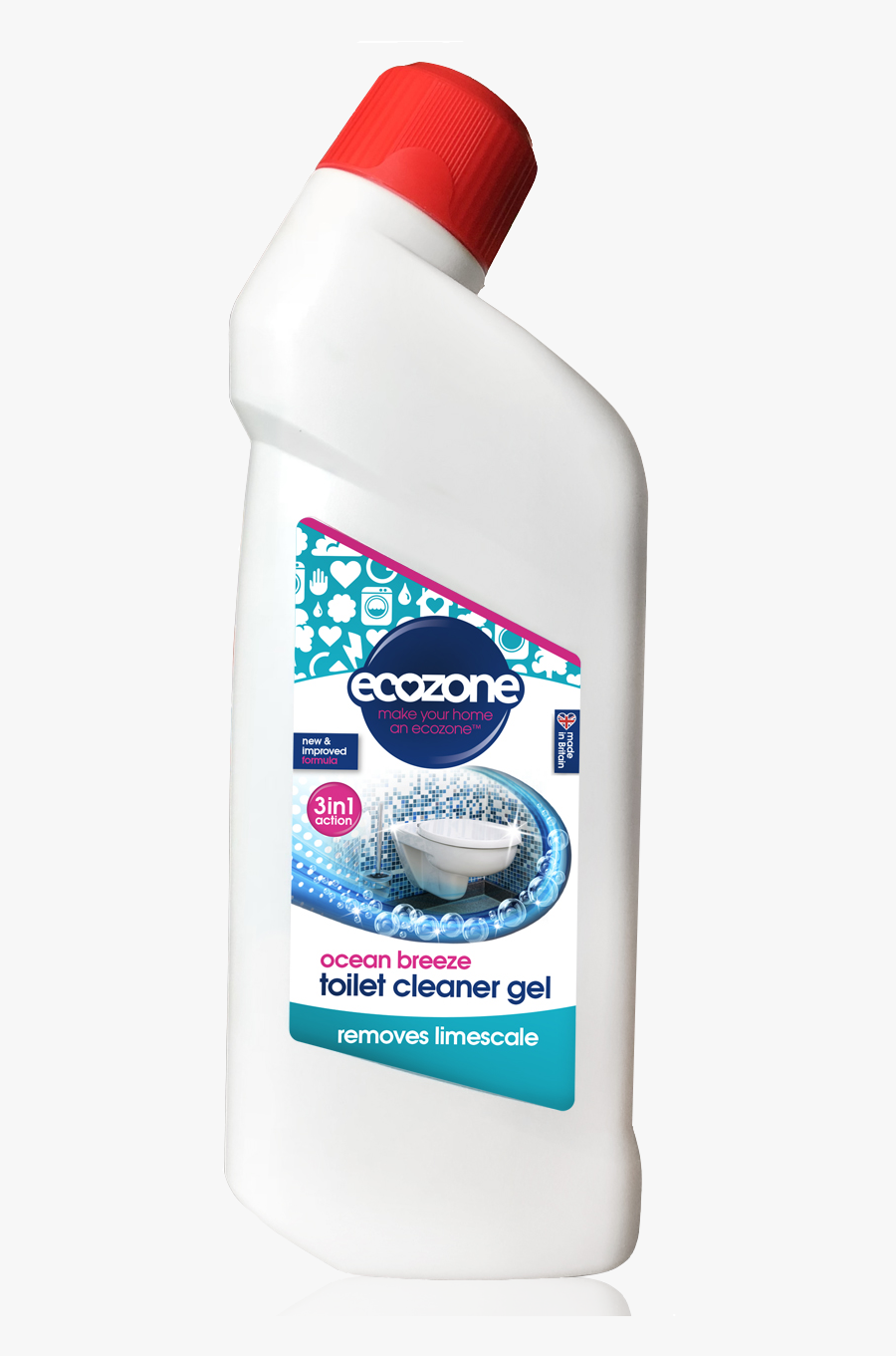 Ecozone’s Ocean Breeze Toilet Cleaner - Ecozones Of Canada, Transparent Clipart