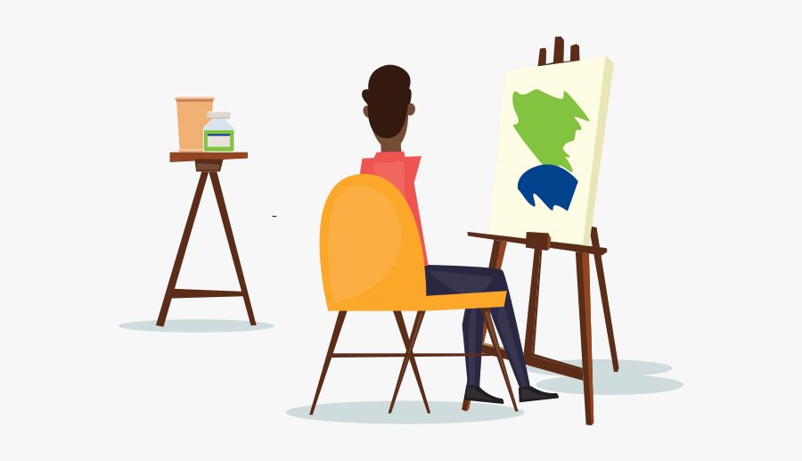 Person - Chair, Transparent Clipart