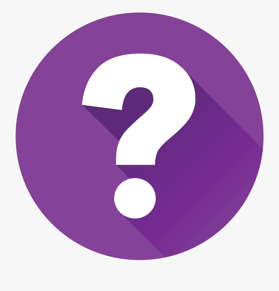 Question Mark Icon Png Transparent -question Mark - Circle With Question Mark, Transparent Clipart