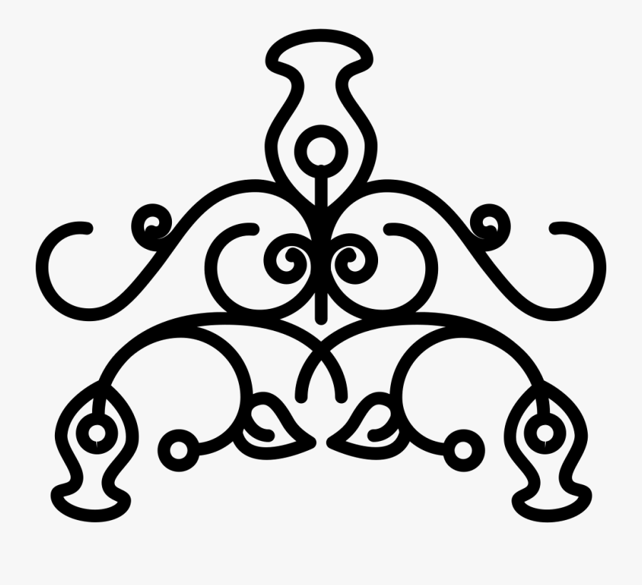 Transparent Vintage Design Png - Curve Line And Shape, Transparent Clipart