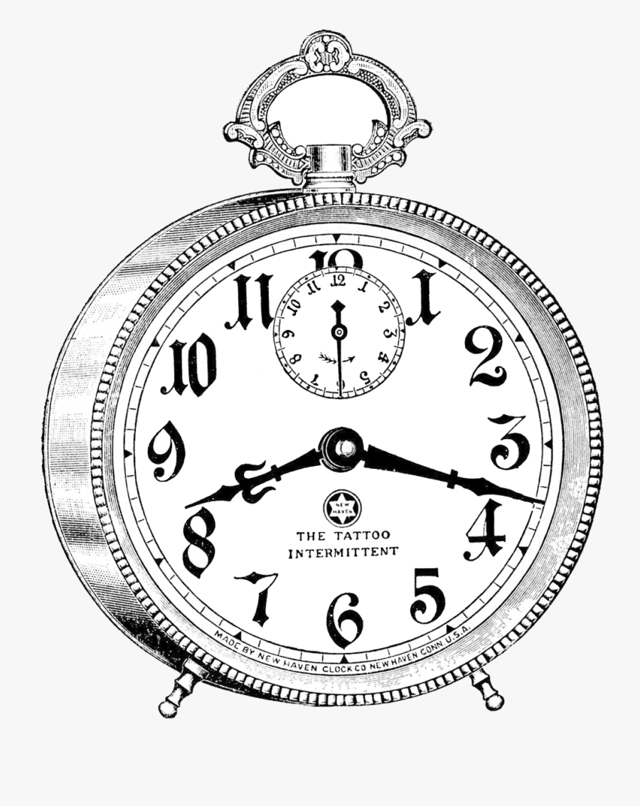 Fancy Lines Clipart Image Transparent Png - Daylight Savings Spring Forward Vintage, Transparent Clipart
