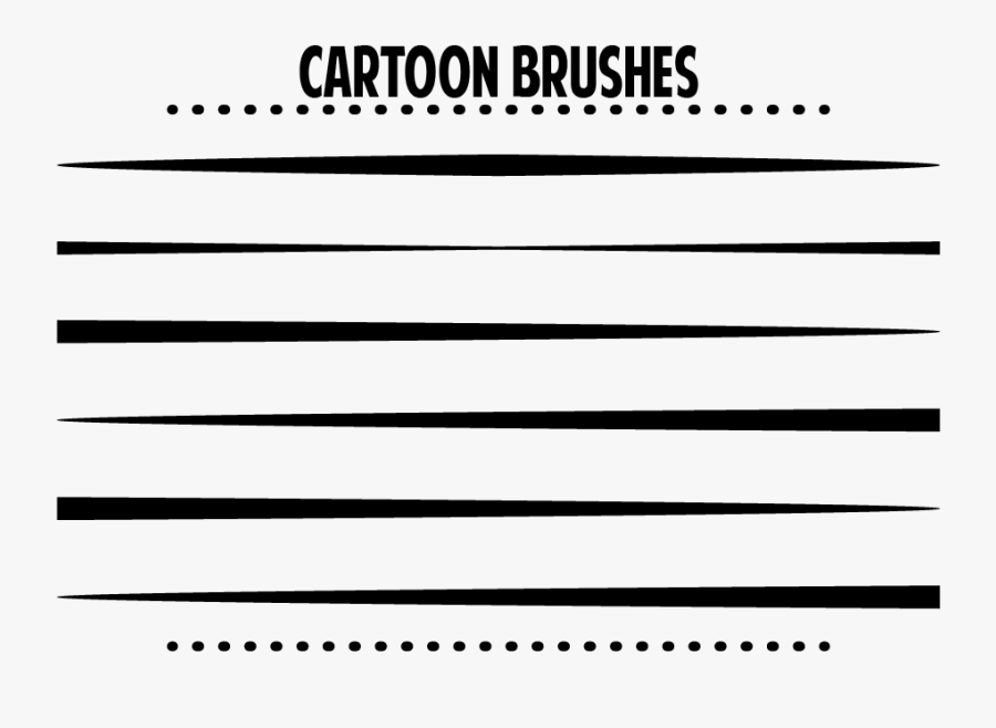 Cartoon Brush Ai, Transparent Clipart