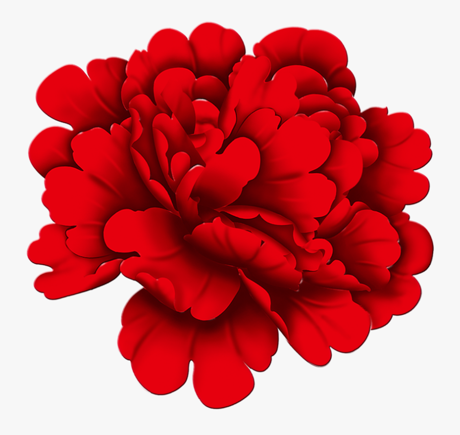 Transparent Plumeria Flower Png - Chrysanthemum Red Flower Png, Transparent Clipart
