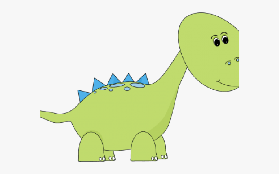 Dinosaurs Clipart Cool Dinosaur - Blue And Green Dinosaur, Transparent Clipart
