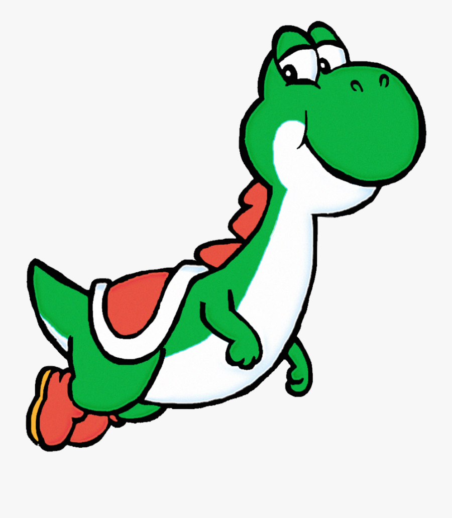 Yoshi The Dinosaur Remake - Super Mario World Mario Riding Yoshi, Transparent Clipart