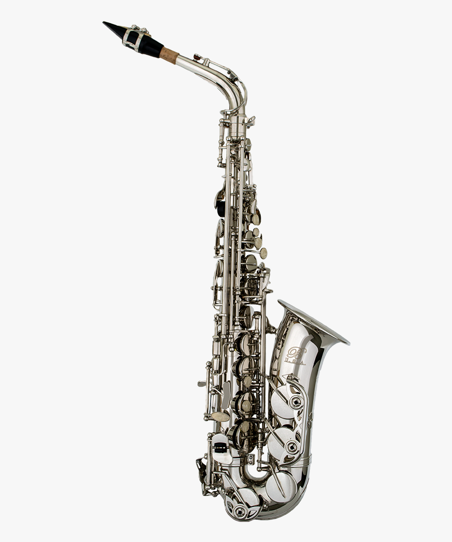 Transparent Clarinet Alto - Nickel Alto Saxophone, Transparent Clipart