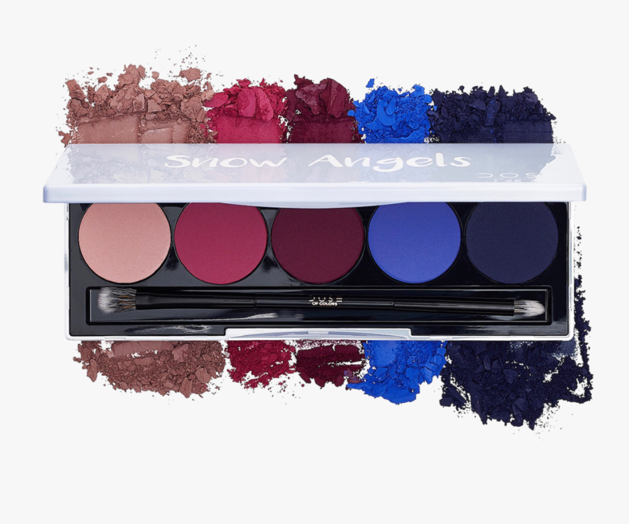 Dose Of Colors Snow Angels Palette - Dose Of Colours Snow Angels, Transparent Clipart