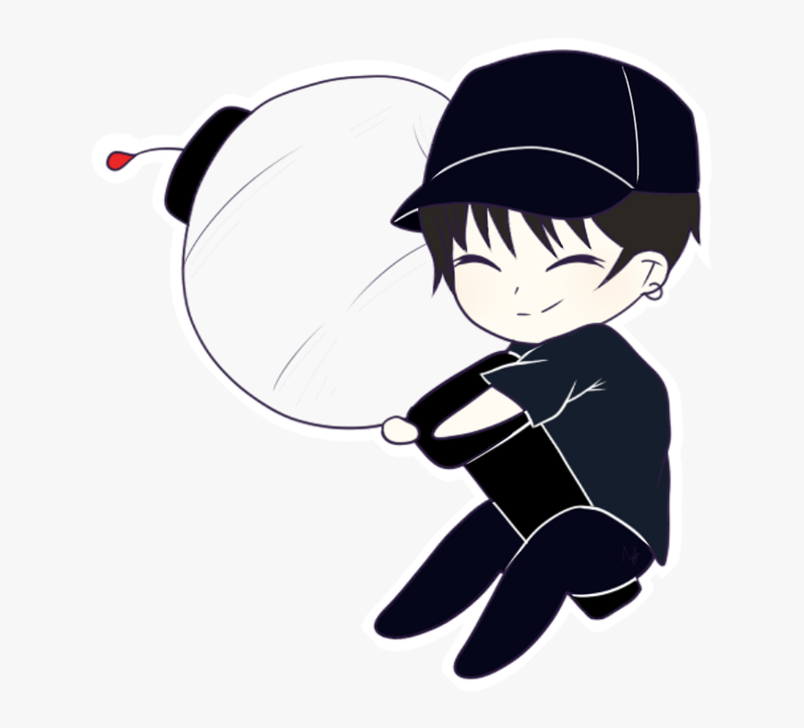 Yoongi With Army Bomb Sticker By Ashusilva05, Transparent Clipart