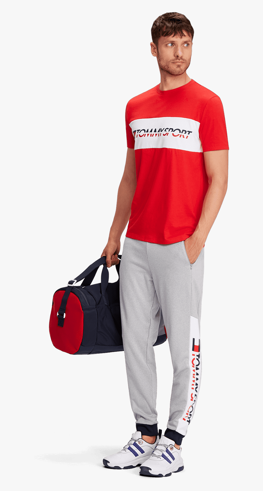 Tommy Sport Red Shirt, Transparent Clipart