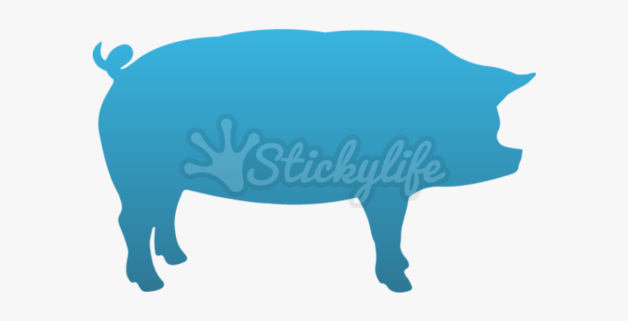 Hog Clipart Clean Pig - Livestock, Transparent Clipart
