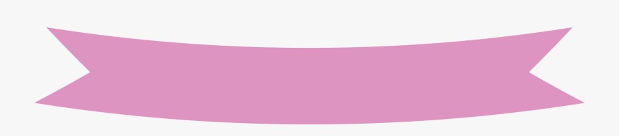 Up Ribbon Banner Png Pink, Transparent Clipart