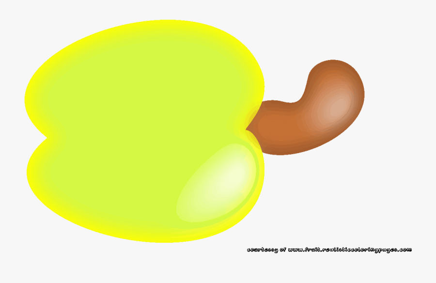 Cashew Clipart Yellow - Circle, Transparent Clipart
