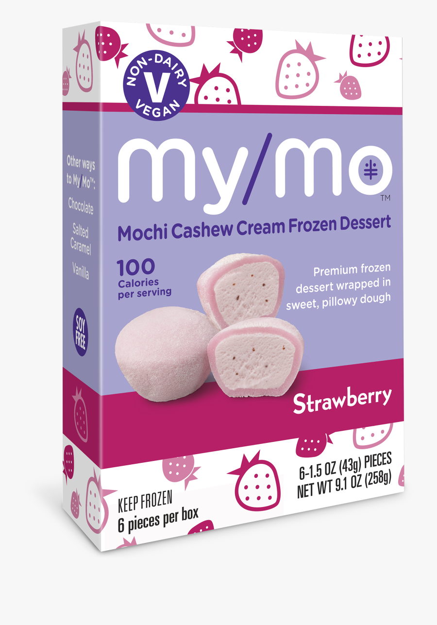 Mochi Ice Cream Vanilla, Transparent Clipart