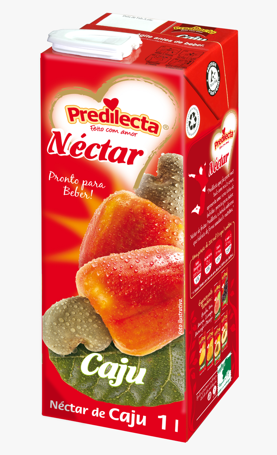 Cashew Fruit Nectar 1l - Flyer, Transparent Clipart