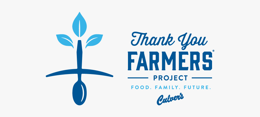 Thank You Farmer Project Logo - Culvers Welcome To Delicious, Transparent Clipart