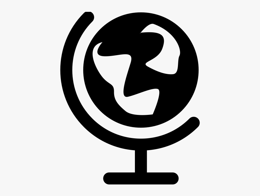 Globe Icon - Illustration, Transparent Clipart