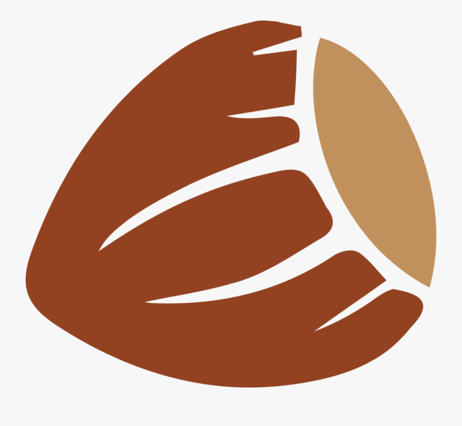 Food,hand,circle - Hazelnut Clipart Transparent Png, Transparent Clipart