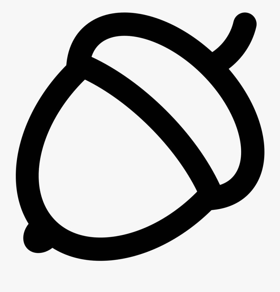 Hazelnut Seed Svg Png Icon Free Download - Hazelnut Icon, Transparent Clipart