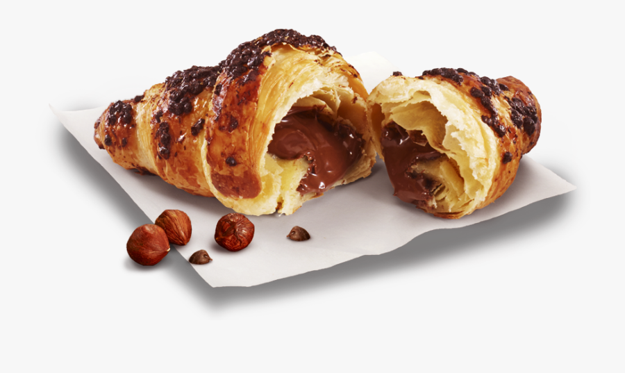 Clip Art Croissant Cookie - Mcdonald's Nutella Croissant, Transparent Clipart