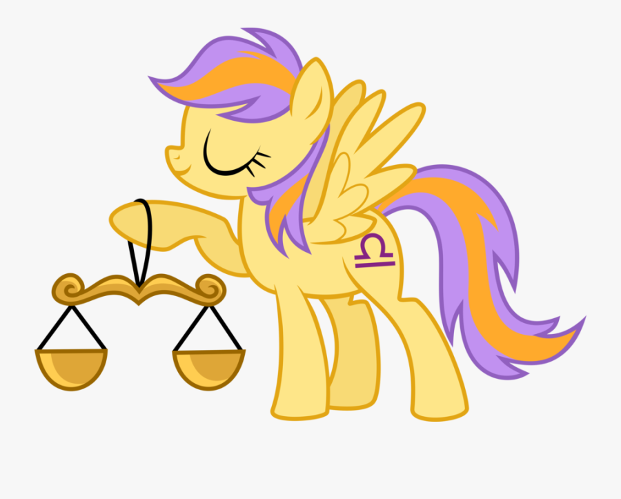 Libra Pony By Flizzick On Clipart Library - Libra Pony, Transparent Clipart