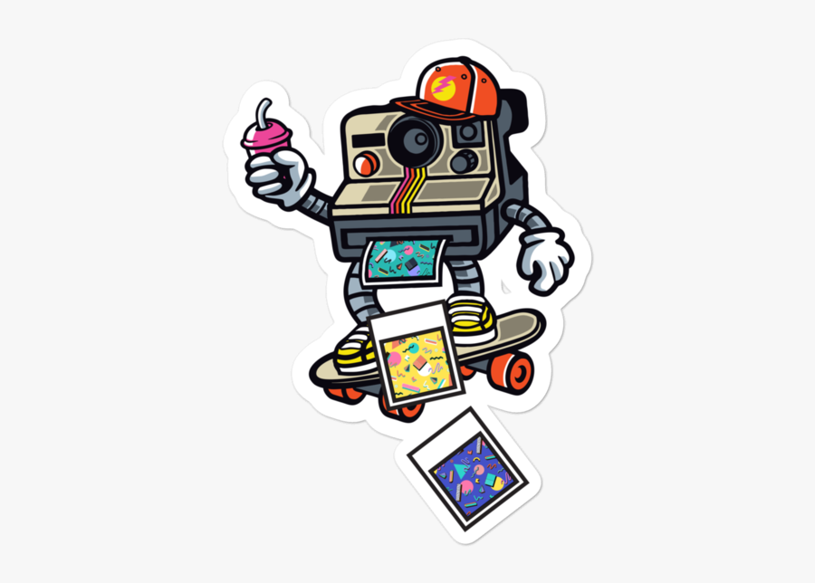 Kamera Cartoon, Transparent Clipart