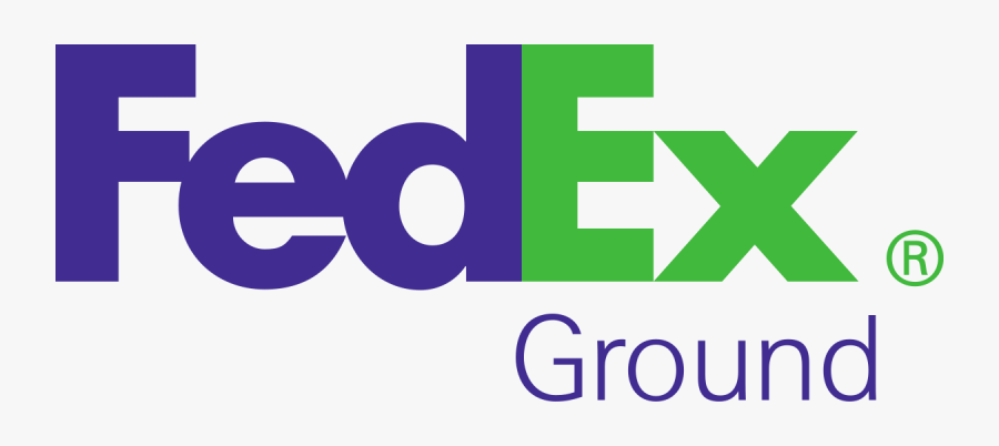 Purple And Green Fedex Ground Logo, Transparent Clipart
