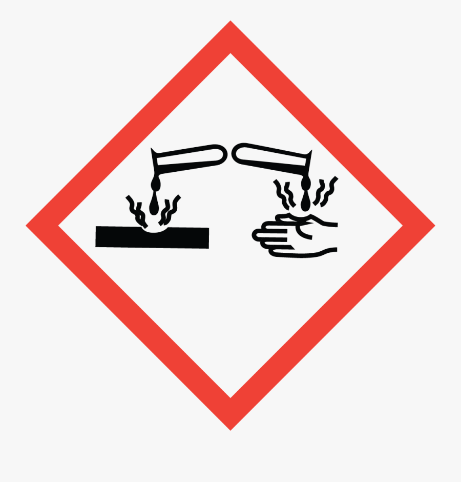 Photo Credit - Ghs Symbols Corrosive, Transparent Clipart