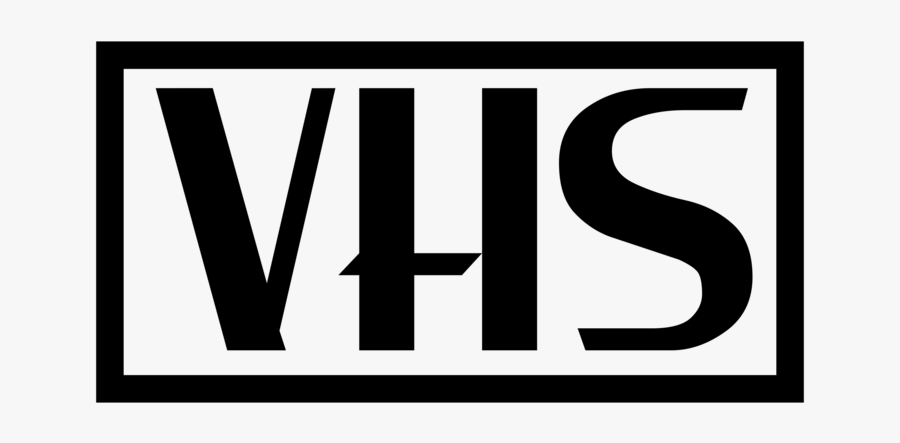 Compact Videotape Text Vhs Black Cassette - Hi Fi Stereo Vhs Logo, Transparent Clipart