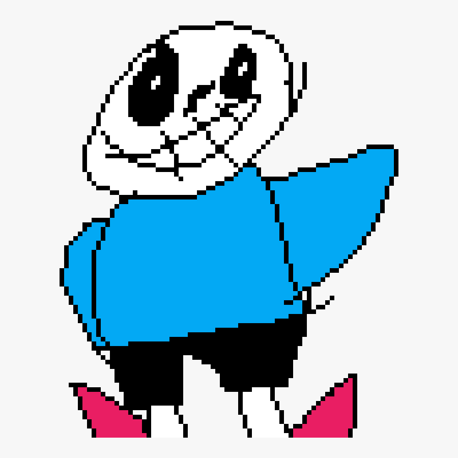 Pixilart Badly Drawn Sans - Badly Drawn Sans, Transparent Clipart