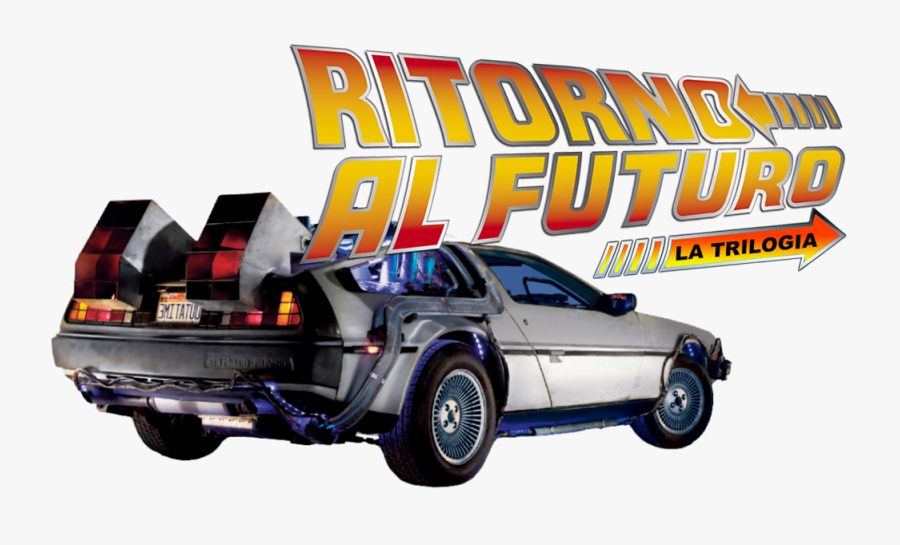 Back To The Future Collection Image - Back To The Future 2 Delorean Line Drawing, Transparent Clipart