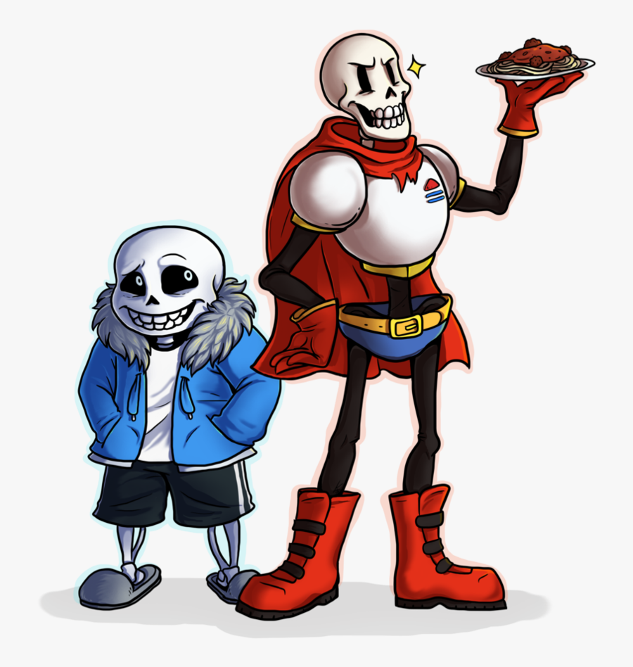 Clipart Download Sans And By Klumpeh On - Sans And Papyrus Png, Transparent Clipart
