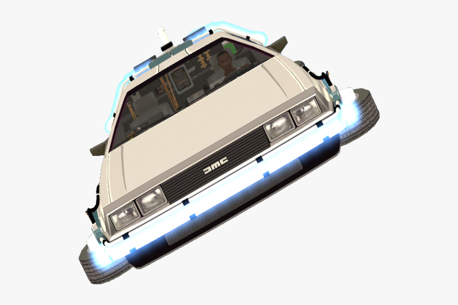 Back To The Future Delorean Png, Transparent Clipart
