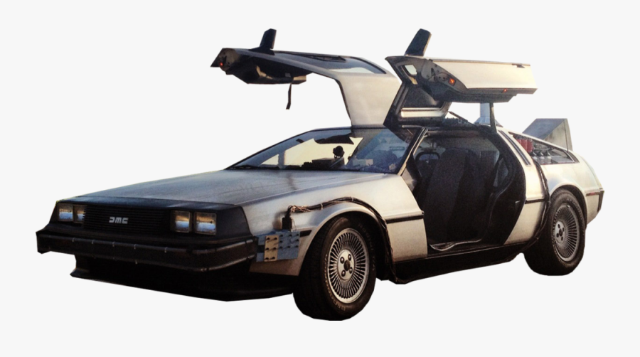 Classic-car - Back To The Future Car Png, Transparent Clipart