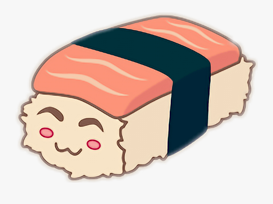 Spam Musubi Cartoon Transparent, Transparent Clipart